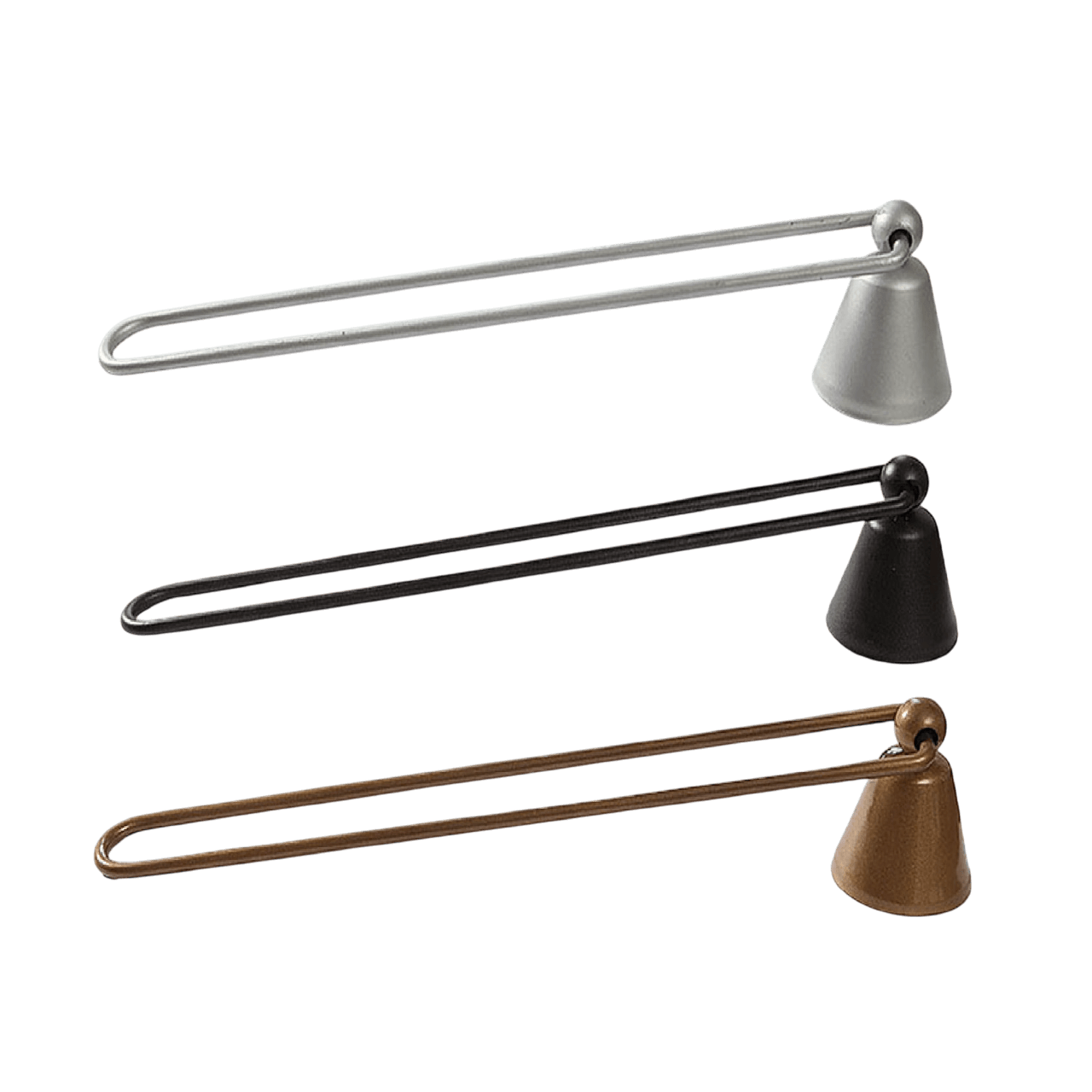 IRON CANDLE SNUFFER (3 FINISHES)